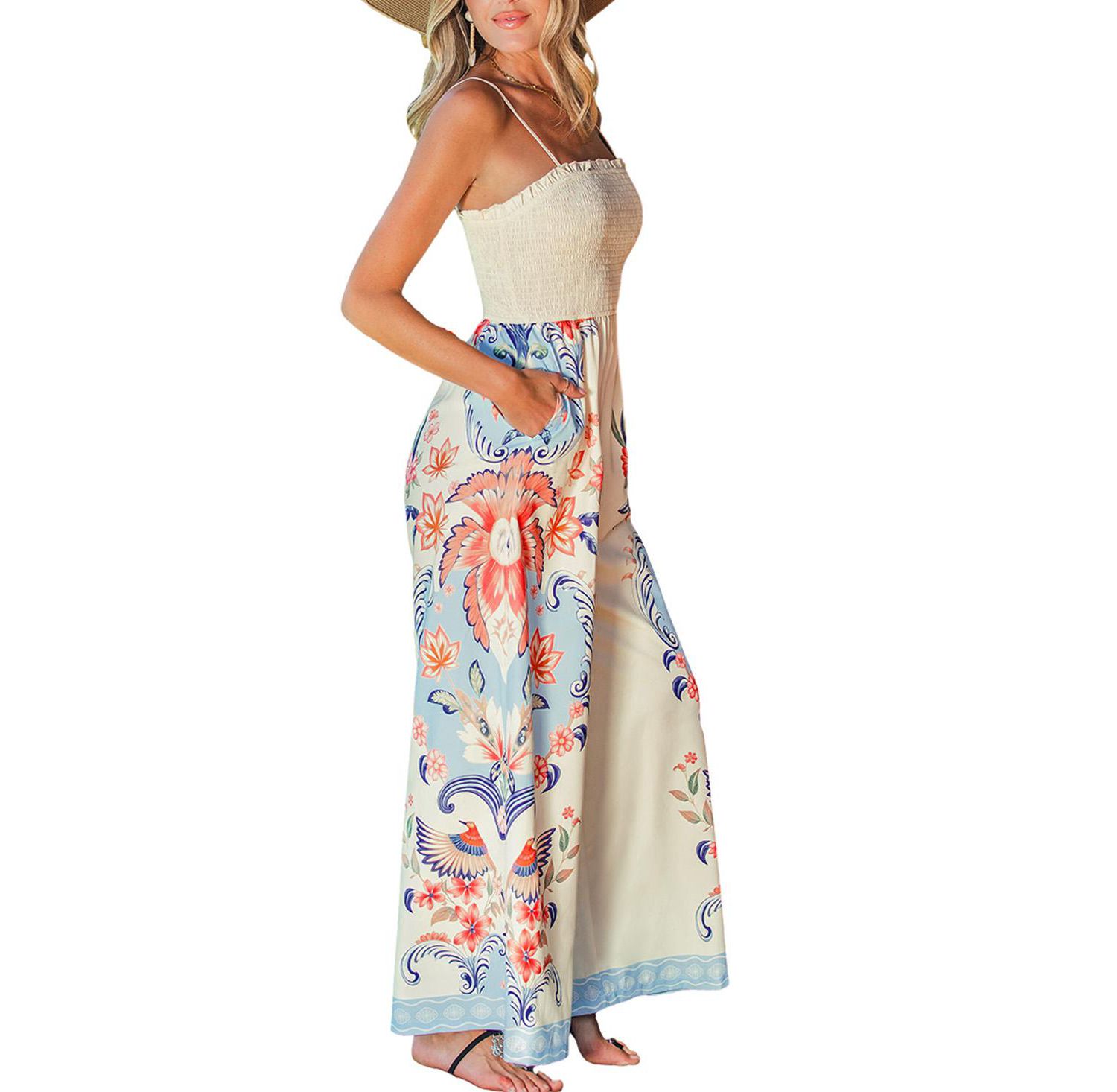 Women's Grand Gesture Tropical Jumpsuit