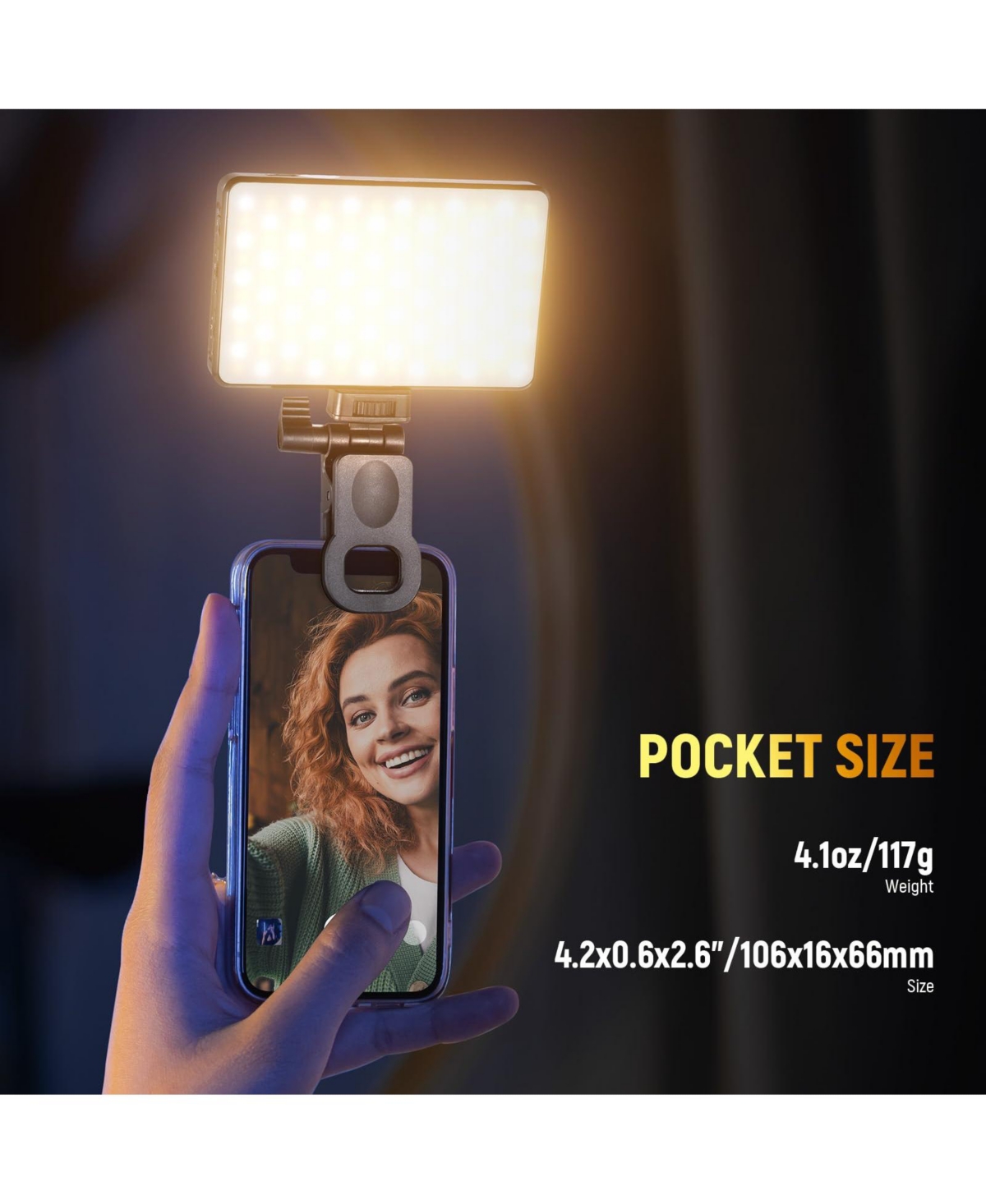 Neewer BL120B Camera and Photo Accessory with 3000mAh, 9000K, CRI95 for select iPhone models
