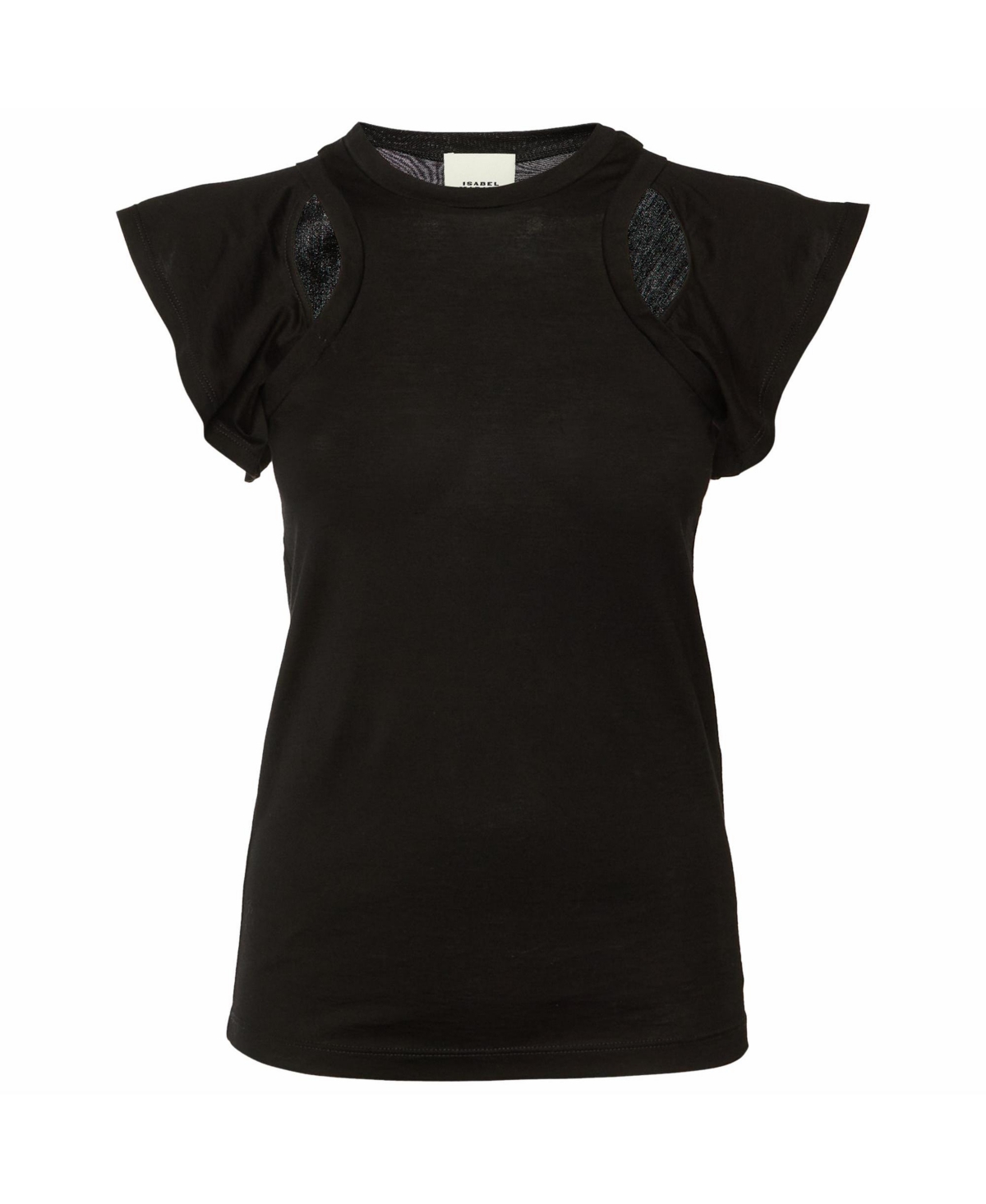 Pre-Owned Isabel Marant Women's Faly Cut-Out Cotton T-Shirt
