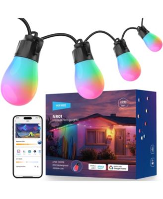 NR01 Ring Light with 96ft, 30 LED for Alexa Google