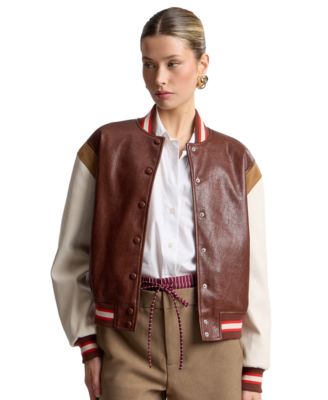 Women's Logo Varsity Colorblock Jacket