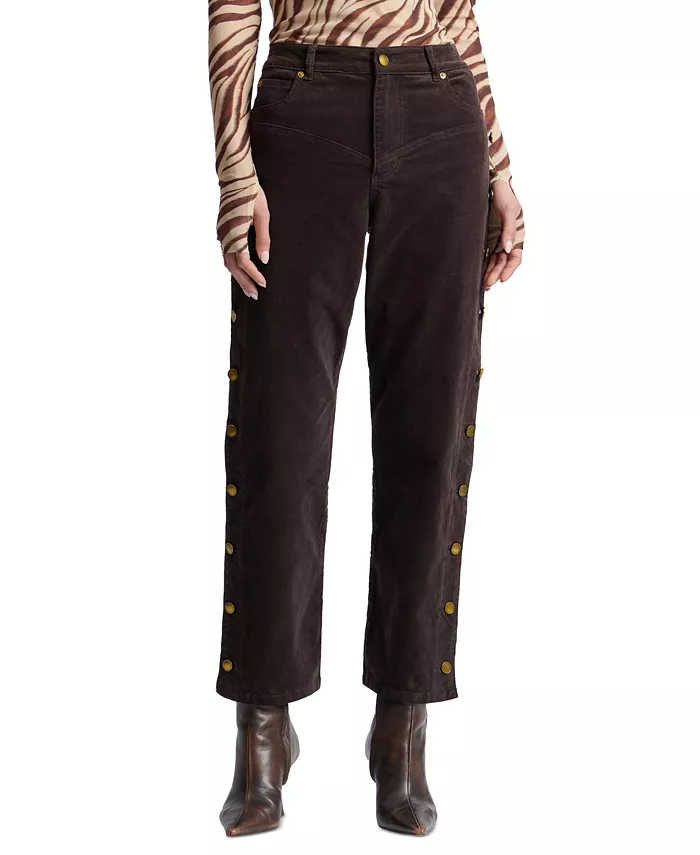 Women's High-Rise Yoke Detail Pants