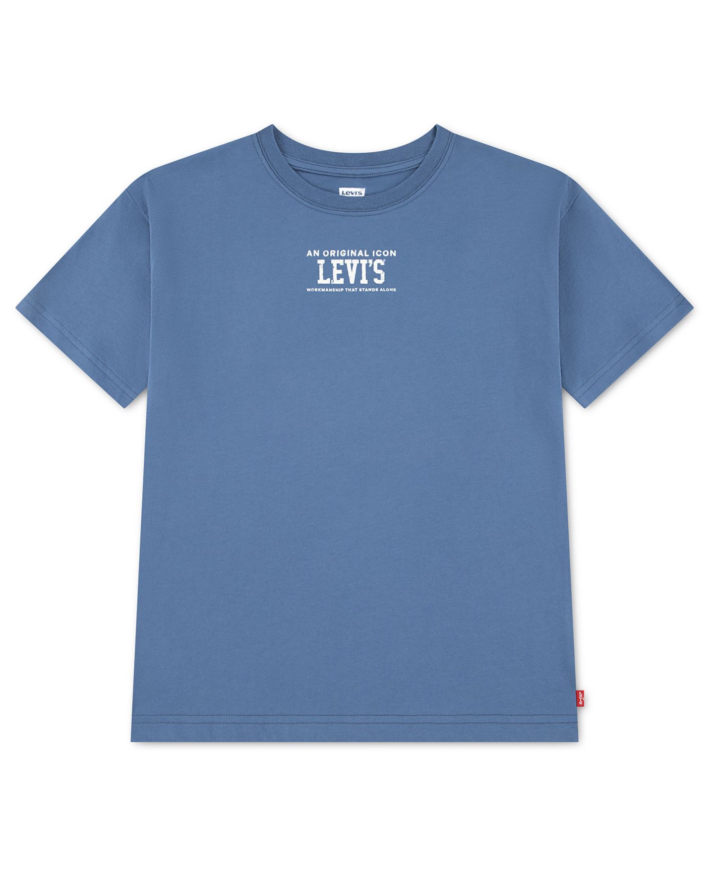 Футболка Levi's Rev The Engine Short-Sleeve T-Shirt для мальчиков, цвет: Синий — фото 2