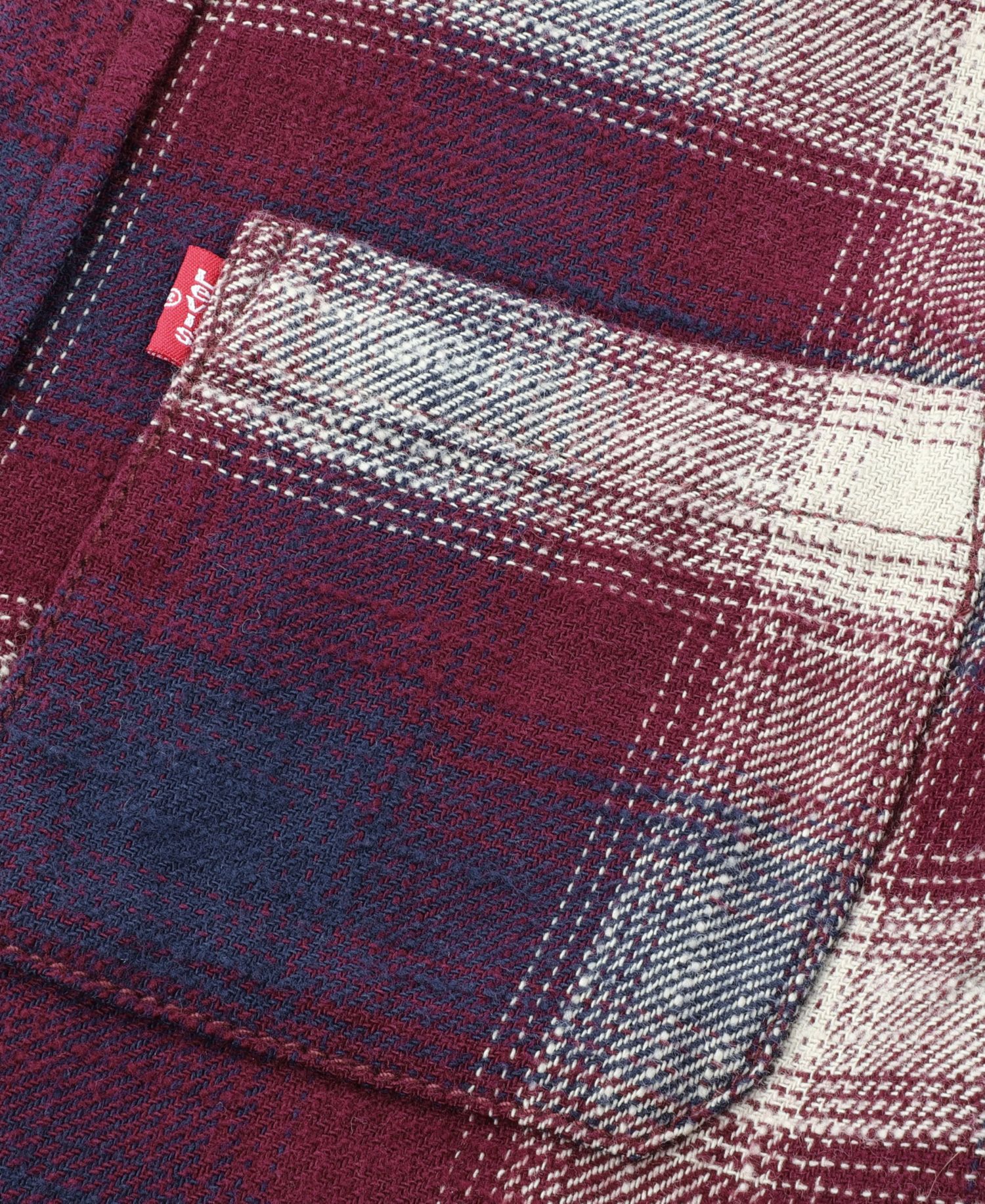 Boys' 2T-7 Shadow Plaid Long-Sleeve Shirt