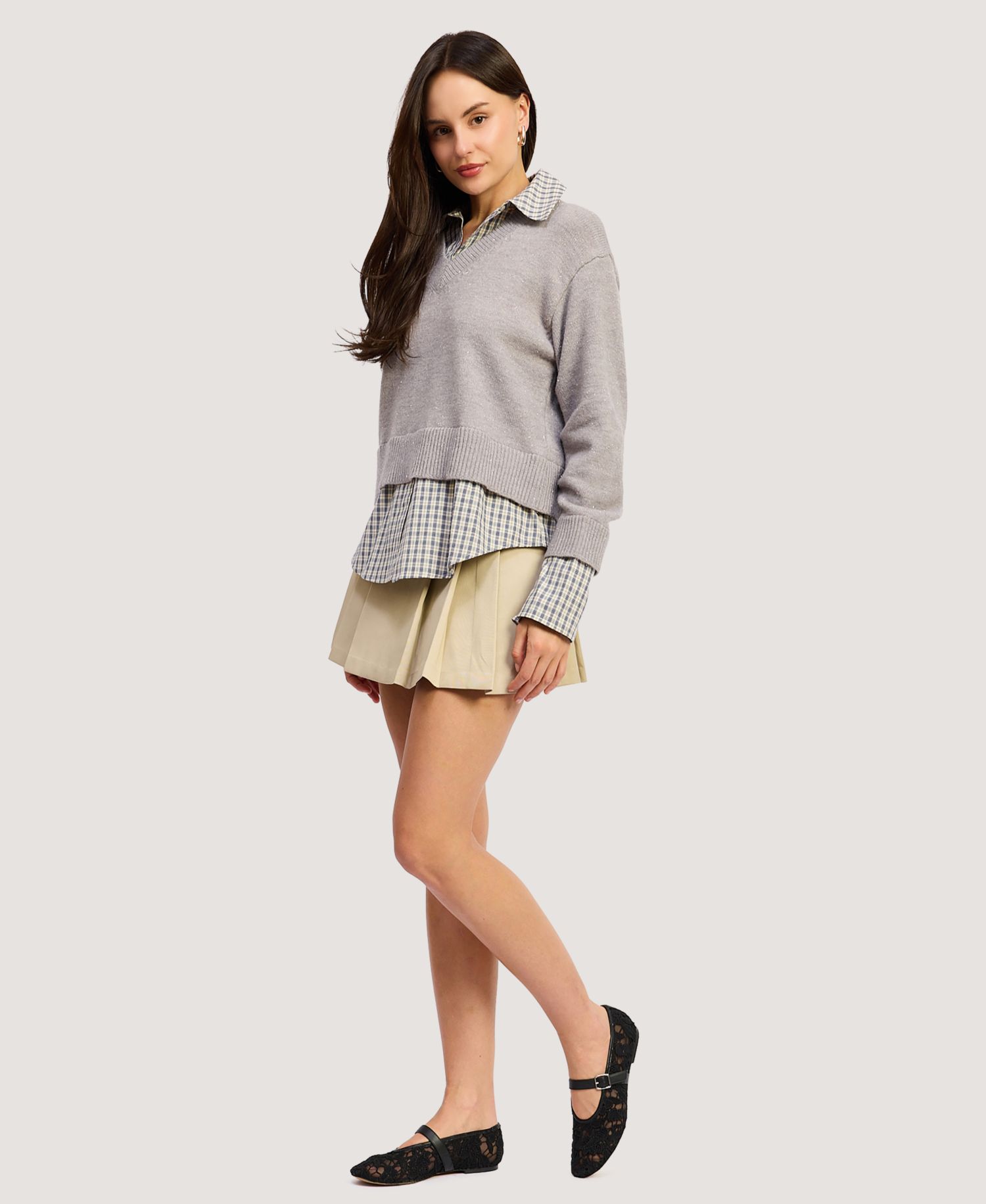 Women's Annie Side Zipper Skirt