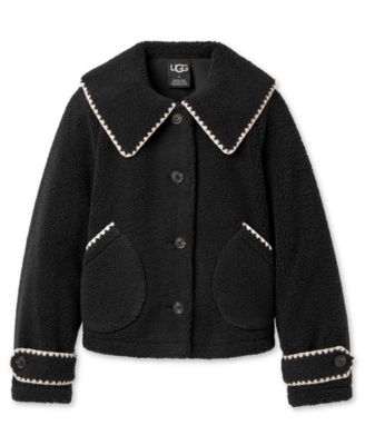 UGG Women's Nikia Relaxed-Fit Collared Neck Jacket