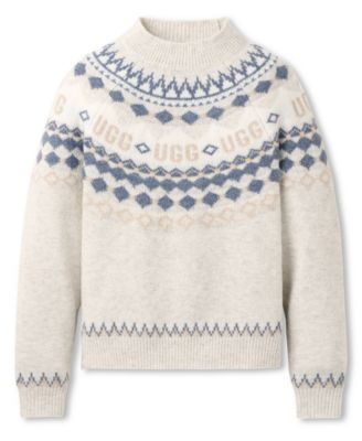 UGG Women's Braylee Uggisle Crewneck Sweater