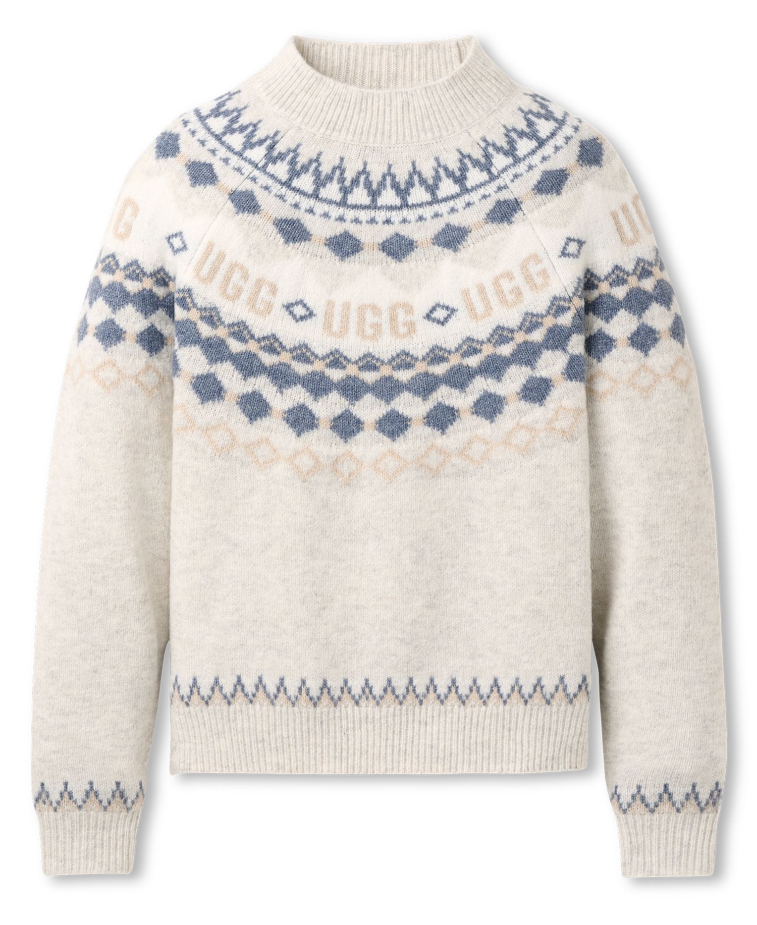 UGG Women's Braylee Uggisle Crewneck Sweater