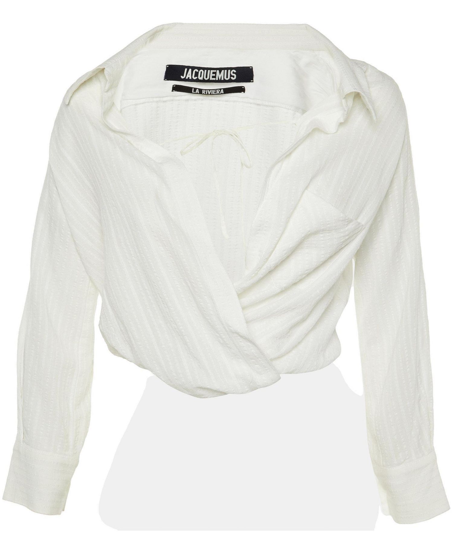 Women's La Riviera Textured Viscose Wrap Blouse