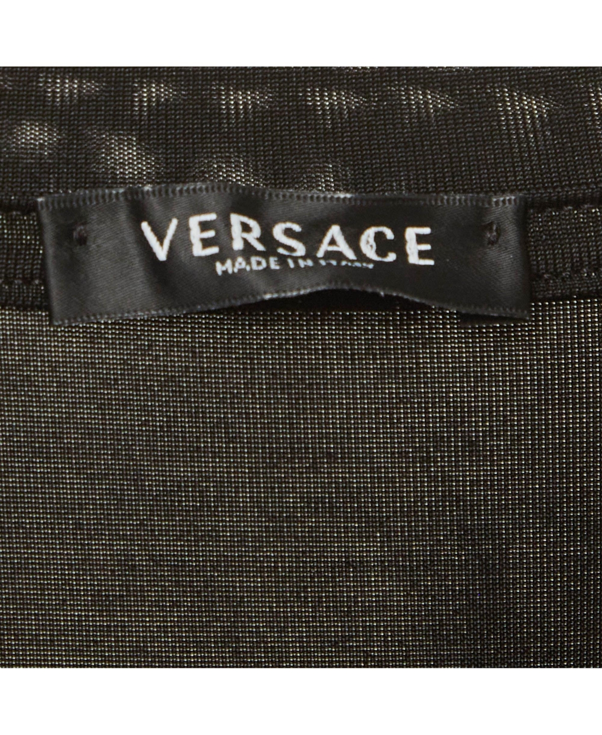 Pre-Owned Versace Women's Goddess Graphic Print Jersey T-Shirt