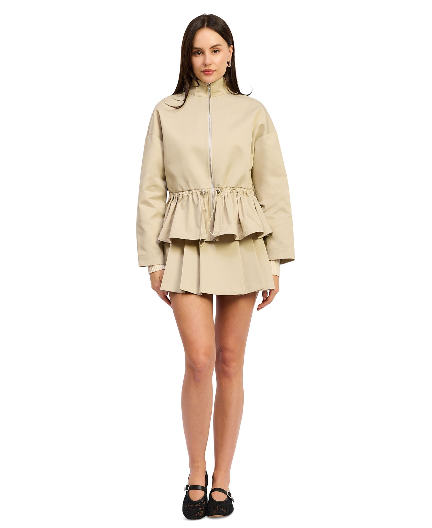 Women's Annie Zipper Front Collared Jacket