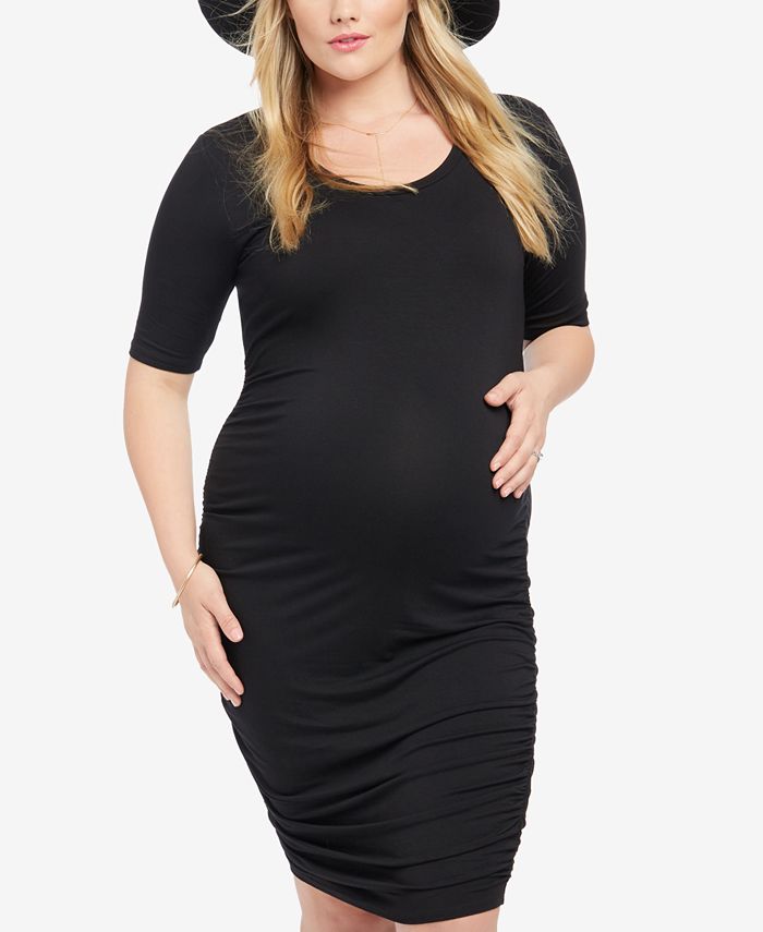 Motherhood Maternity Plus Size ElbowSleeve Sheath Dress Macy's
