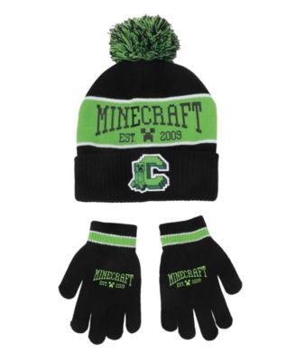 Boys' Graphic Hat and Gloves, 2-Piece Set