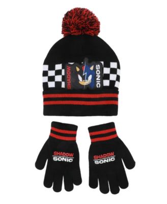 Boys' and Girls' Graphic Hat and Gloves, 2-Piece Set