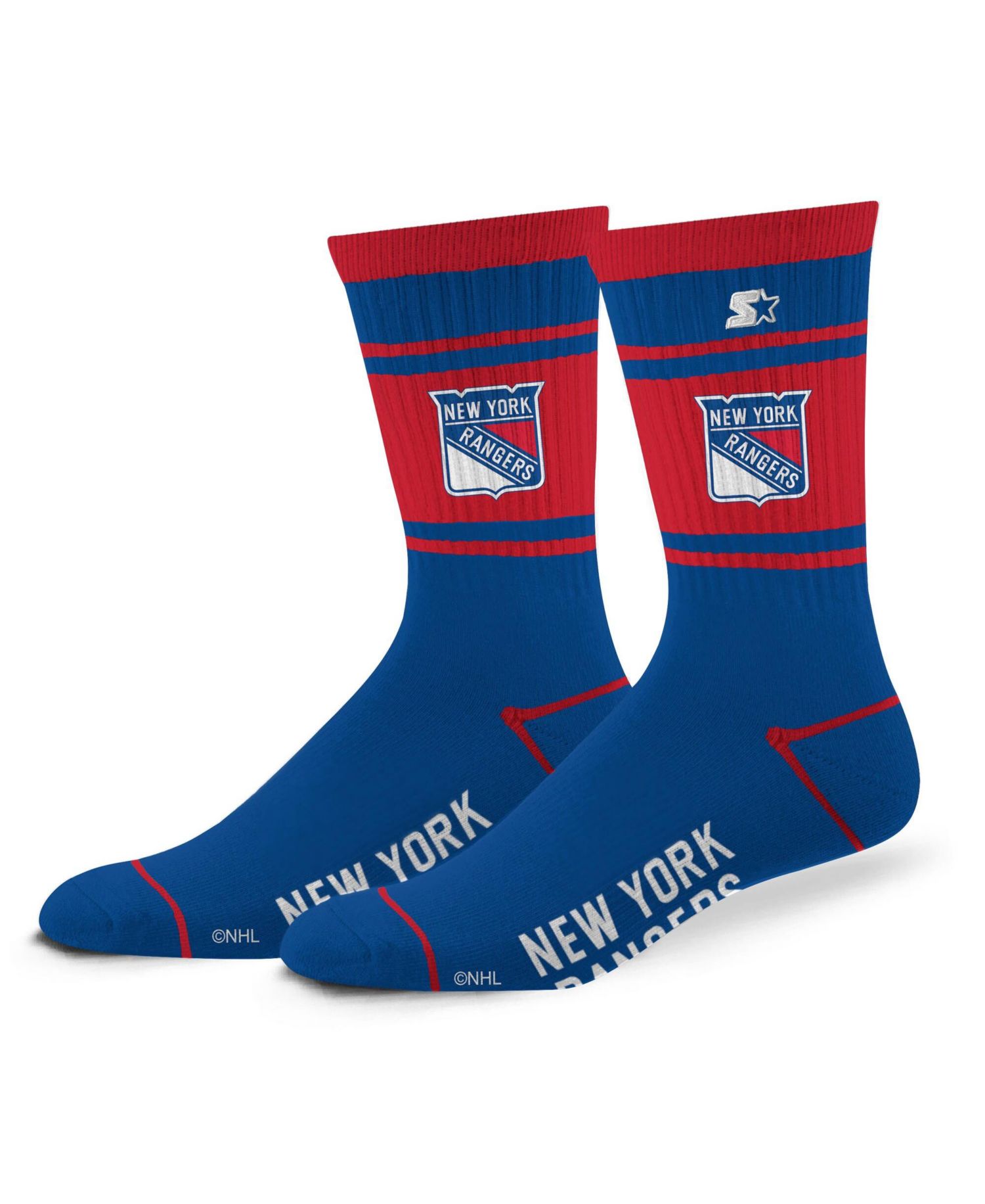 Men's and Women's New York Rangers Billboard Crew Socks