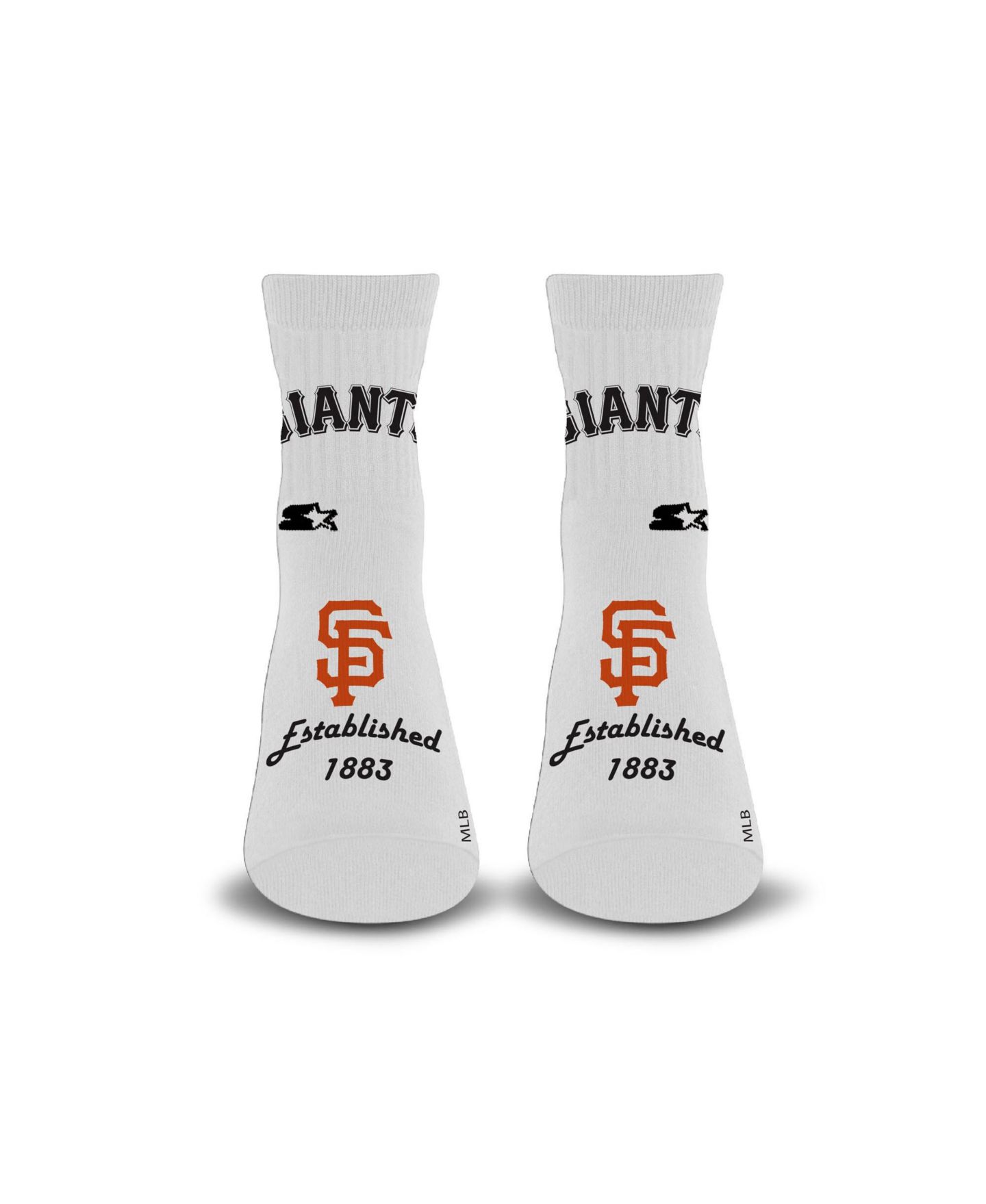 Носки San Francisco Giants Stencil, укороченные — Starter — фото 1