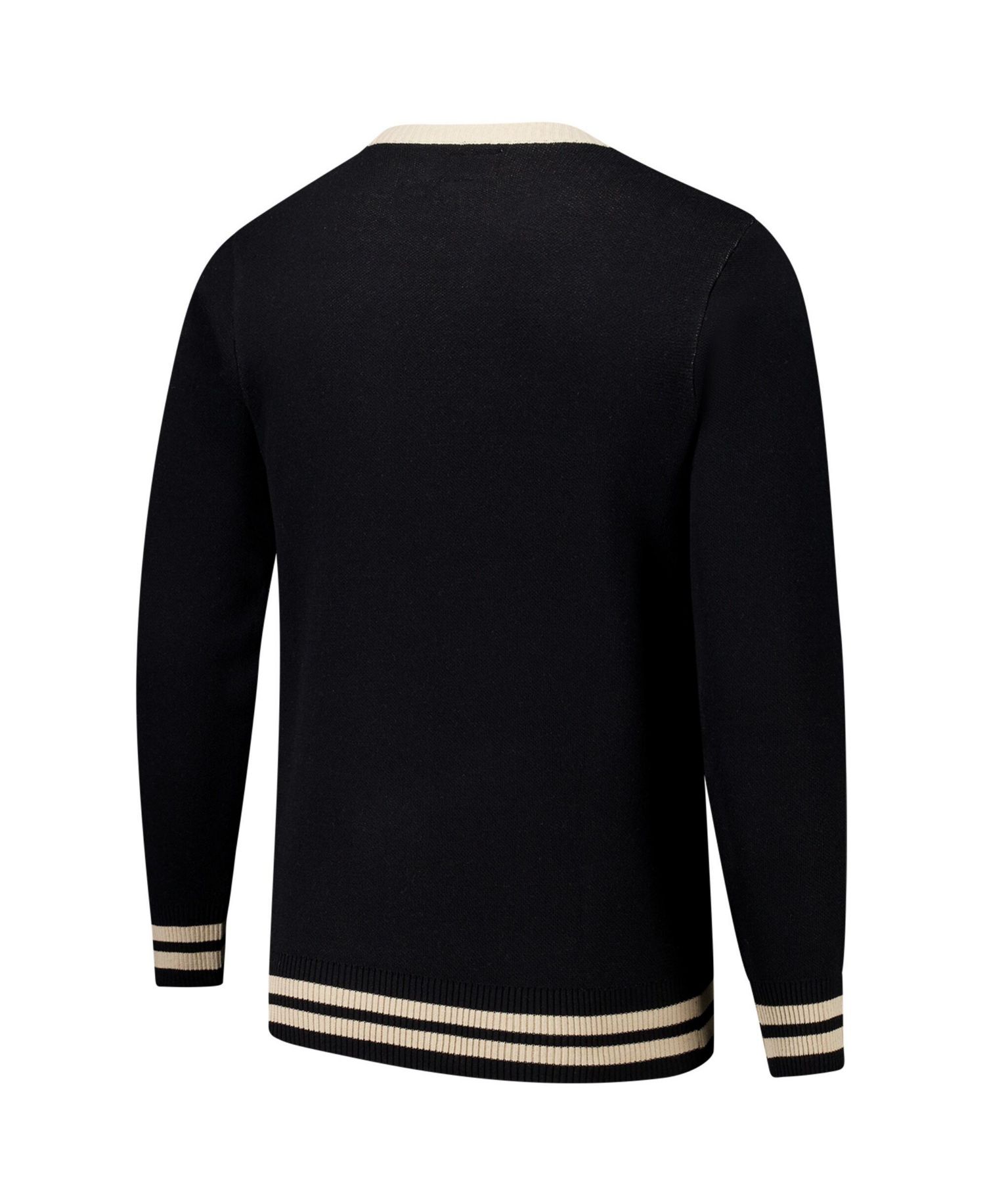 Men's and Women's Black UCF Knights Renew Knit Vintage Pullover Sweater