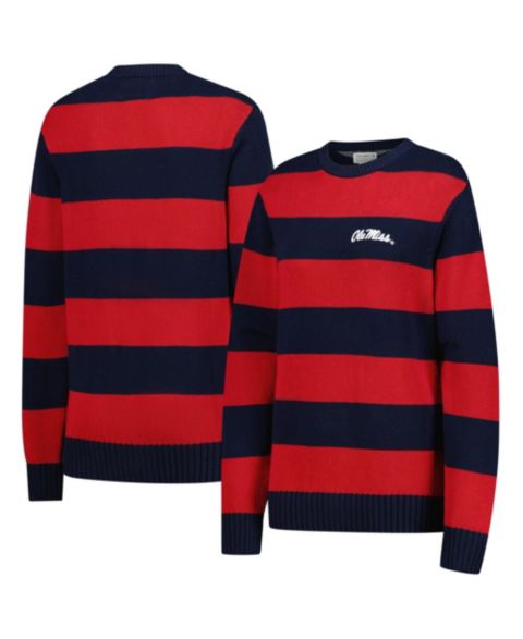 Свитер Uscape Apparel Navy Ole Miss Rebels Renew Knit Stadium