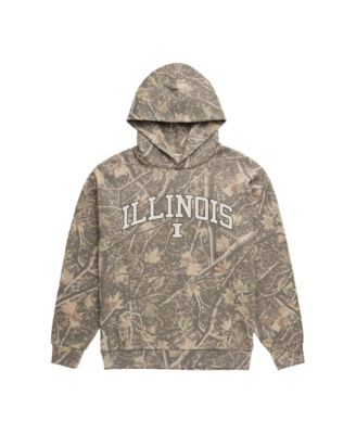 Men's Camo Illinois Fighting Illini Back Bay Fleece Hoodie