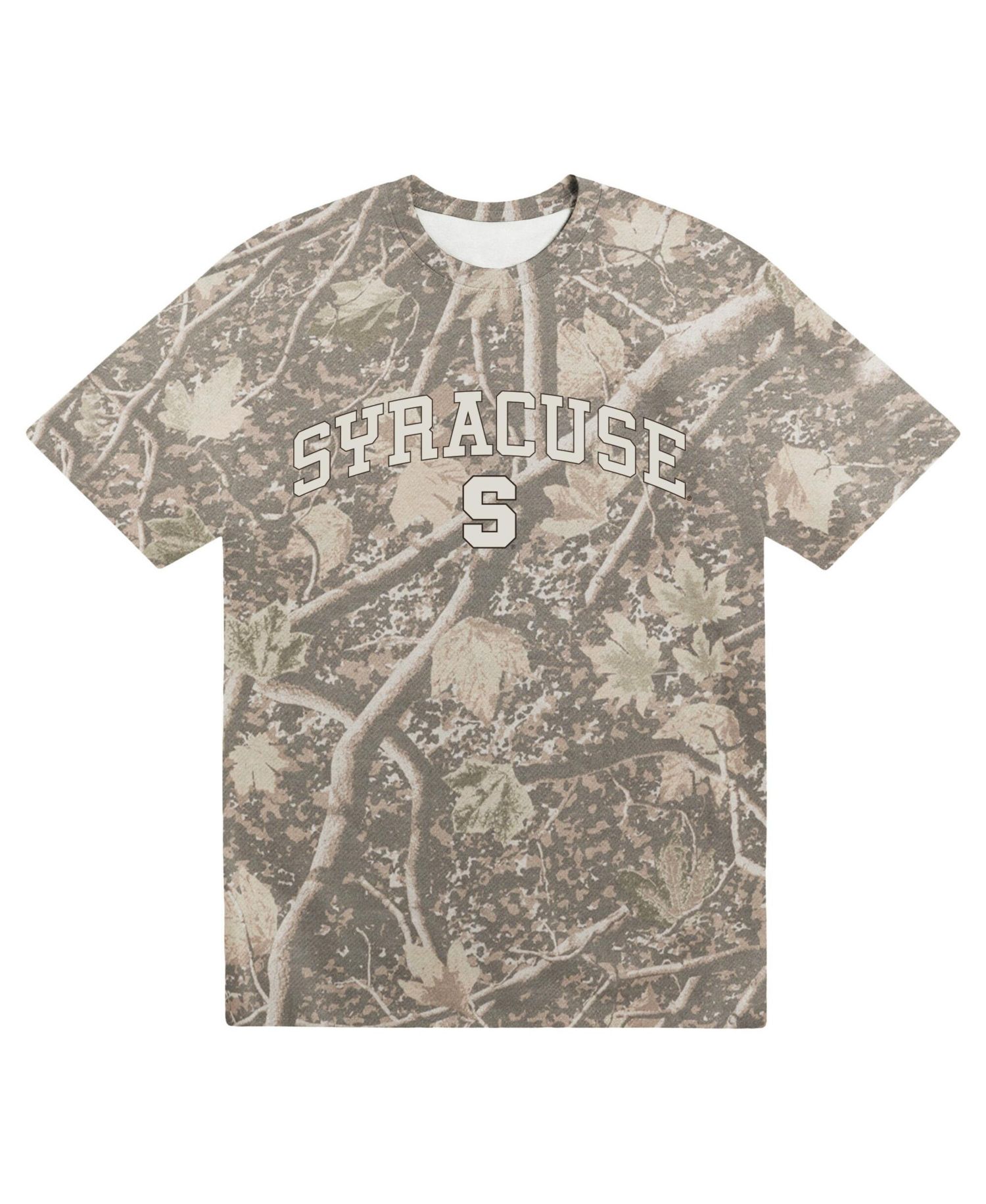 Men's Camo Syracuse Orange Back Bay Heavyweight T-Shirt
