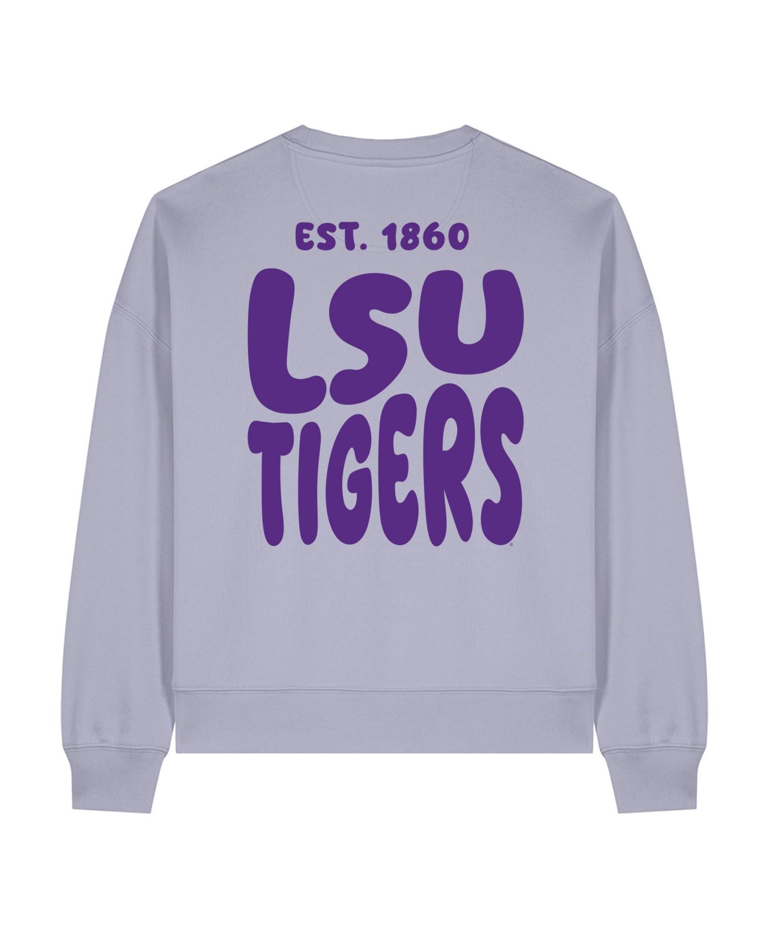 Women's Purple LSU Tigers Cloud Sweatshirt