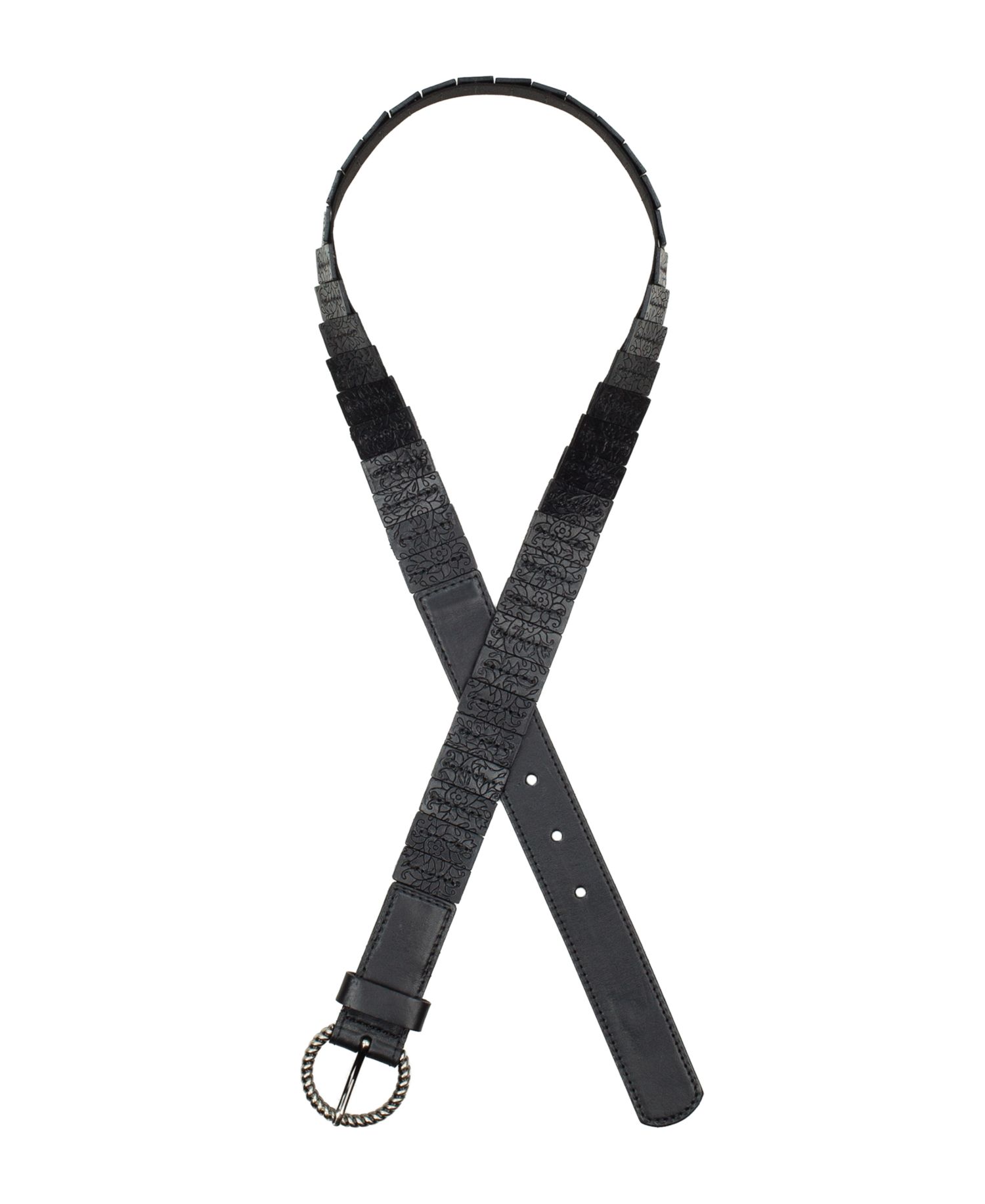 Vasia Stretched Tooled Belt