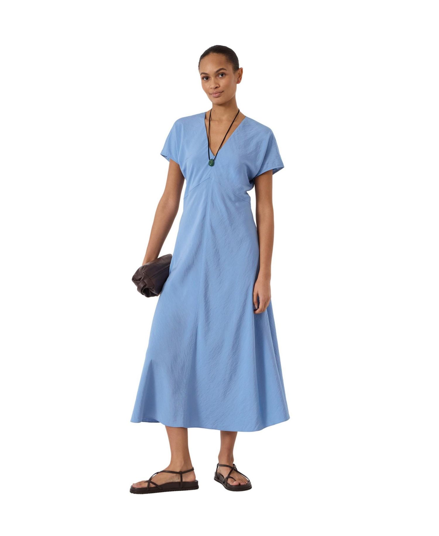 Women's Grace Air Flow V-Neck Midi Dress