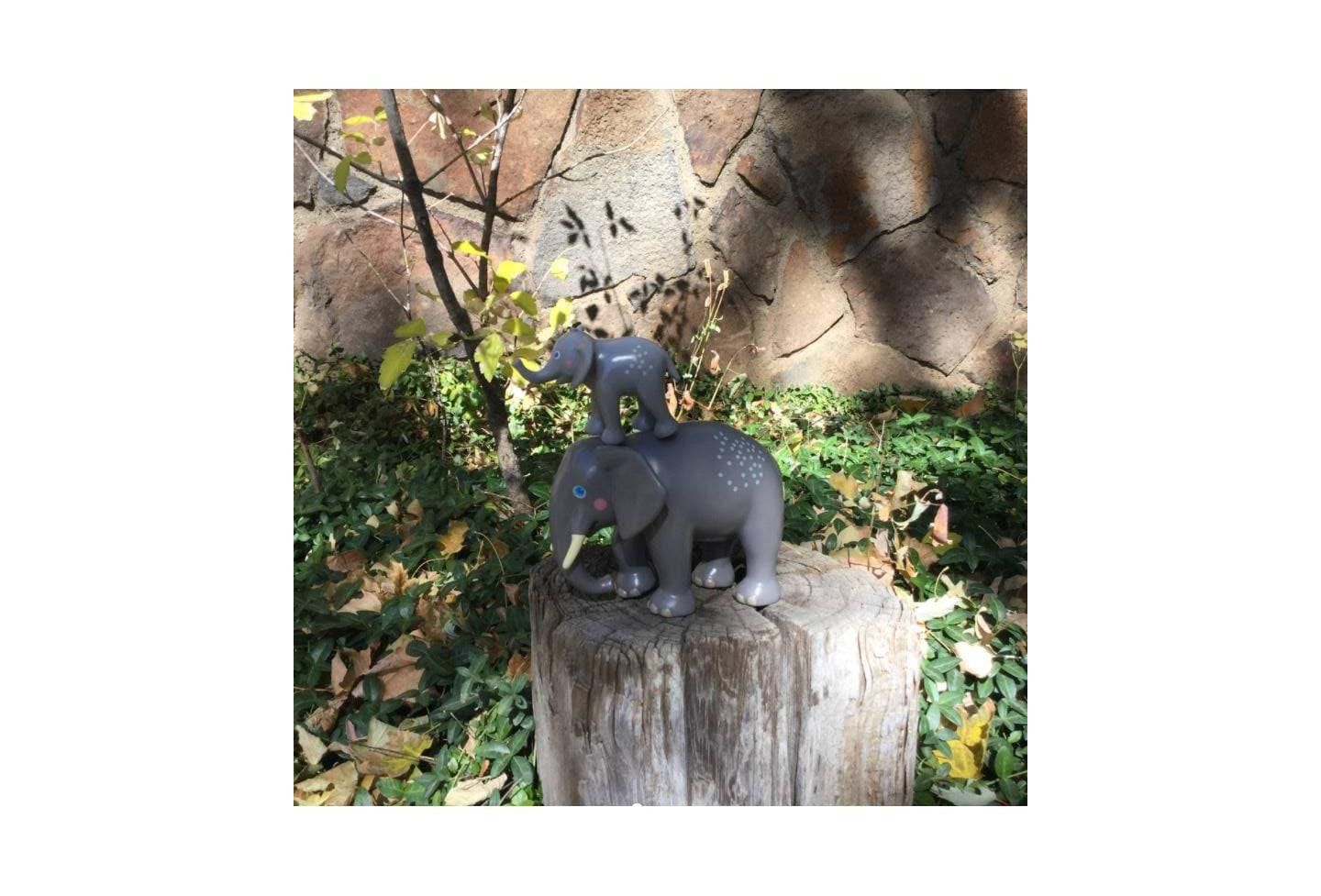 Детская фигурка Haba Little Friends Elephant 4.5" Chunky Figurine, Ages 3+, цвет: Open Miscellaneous — фото 6