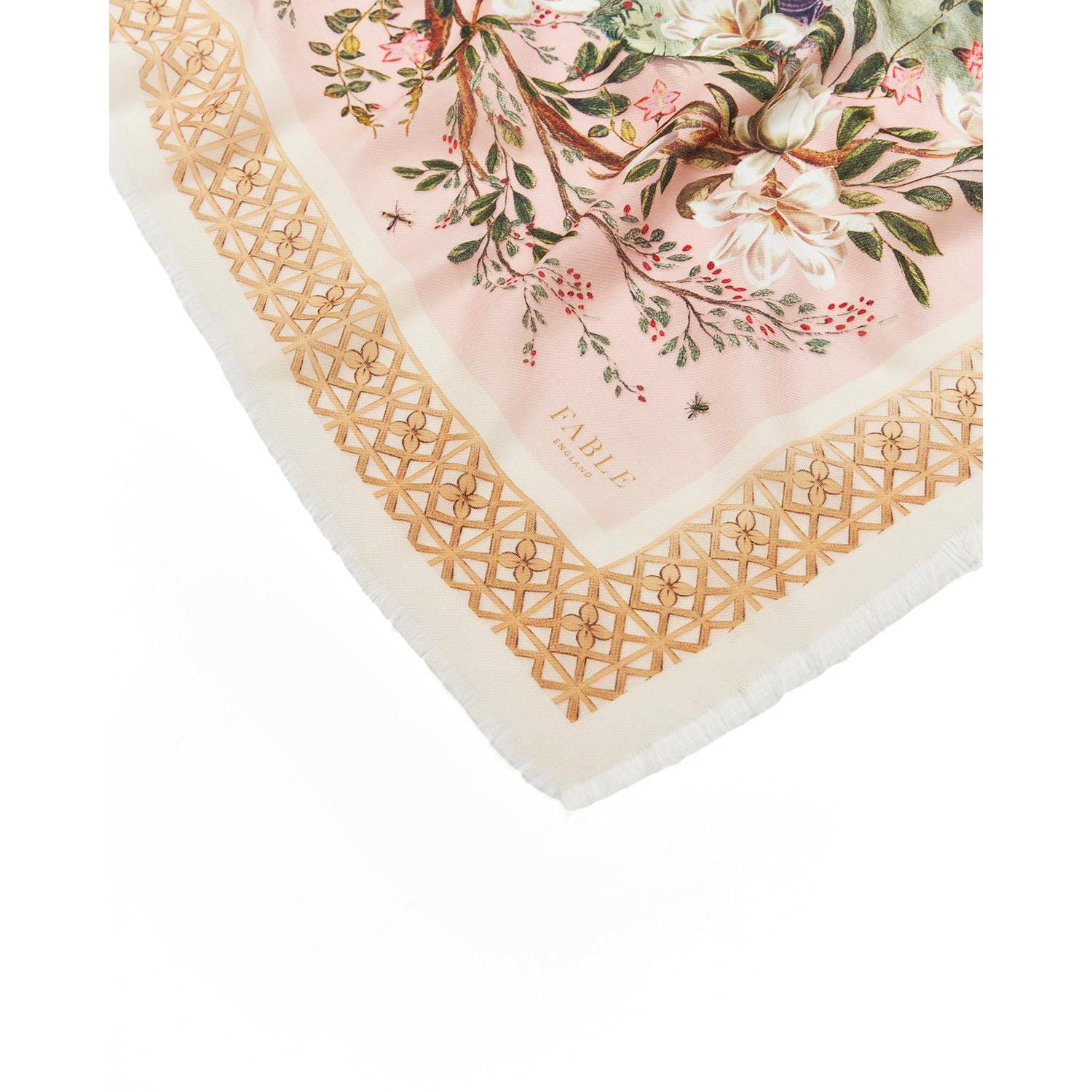 Women's Woodland Scene Long Scarf