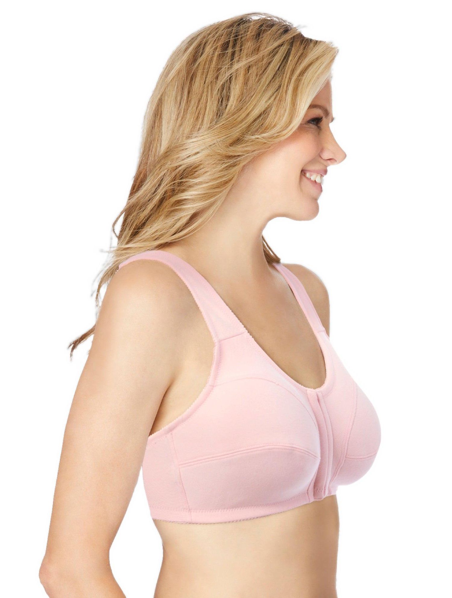 Women's Front-Close Wireless Bra