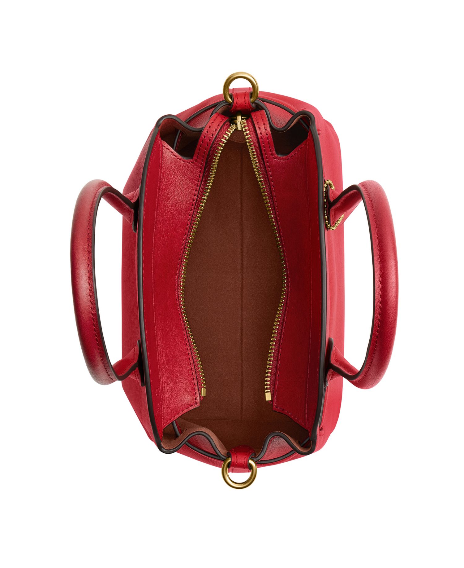 Soft Empire Small Leather Satchel Bag 21