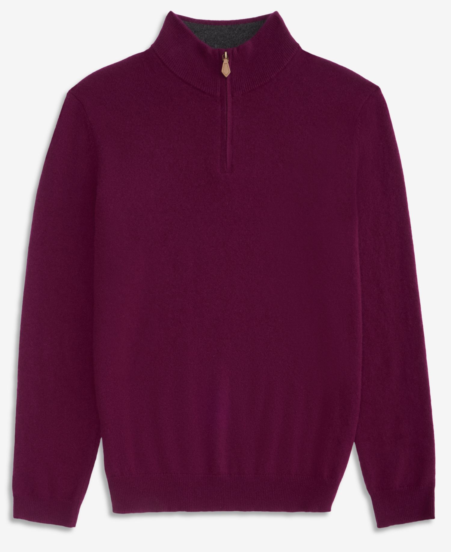 Men's Cashmere Quarter-Zip Sweater