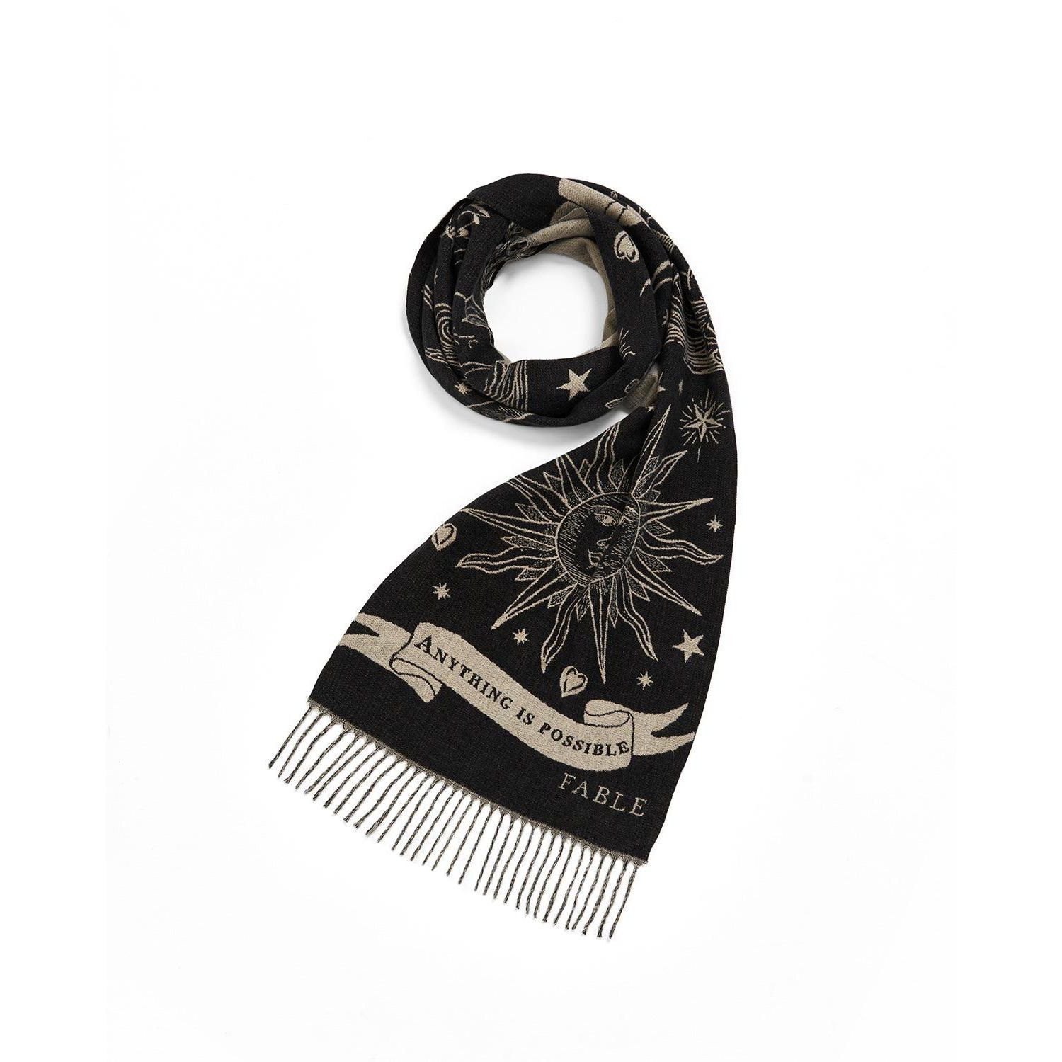 Women's Freya Celestial Jacquard Scarf