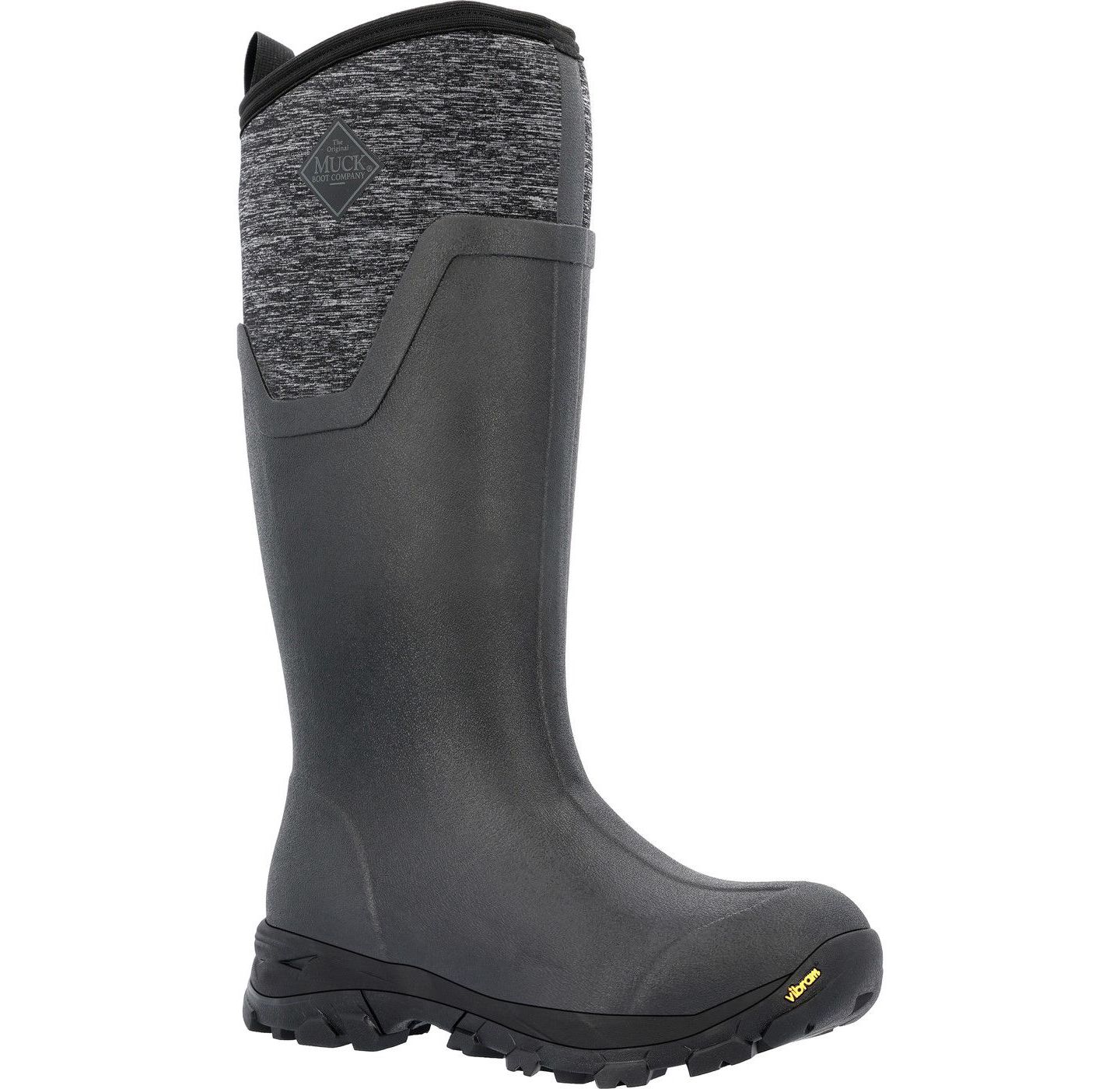 Женские ботинки MUCK Arctic Ice Tall Boot + Vibram Arctic Grip A.T., цвет: Чёрный — фото 7