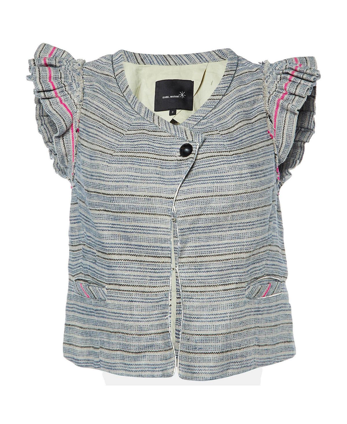 Pre-Owned Isabel Marant Women's Linen Top view 1 — MAYCSS fashion products