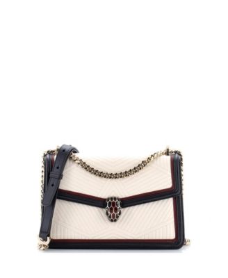 Small Serpenti Forever Shoulder Bag Quilted Leather