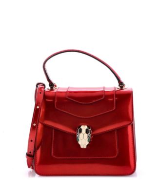 Small Serpenti Top Handle Bag Patent