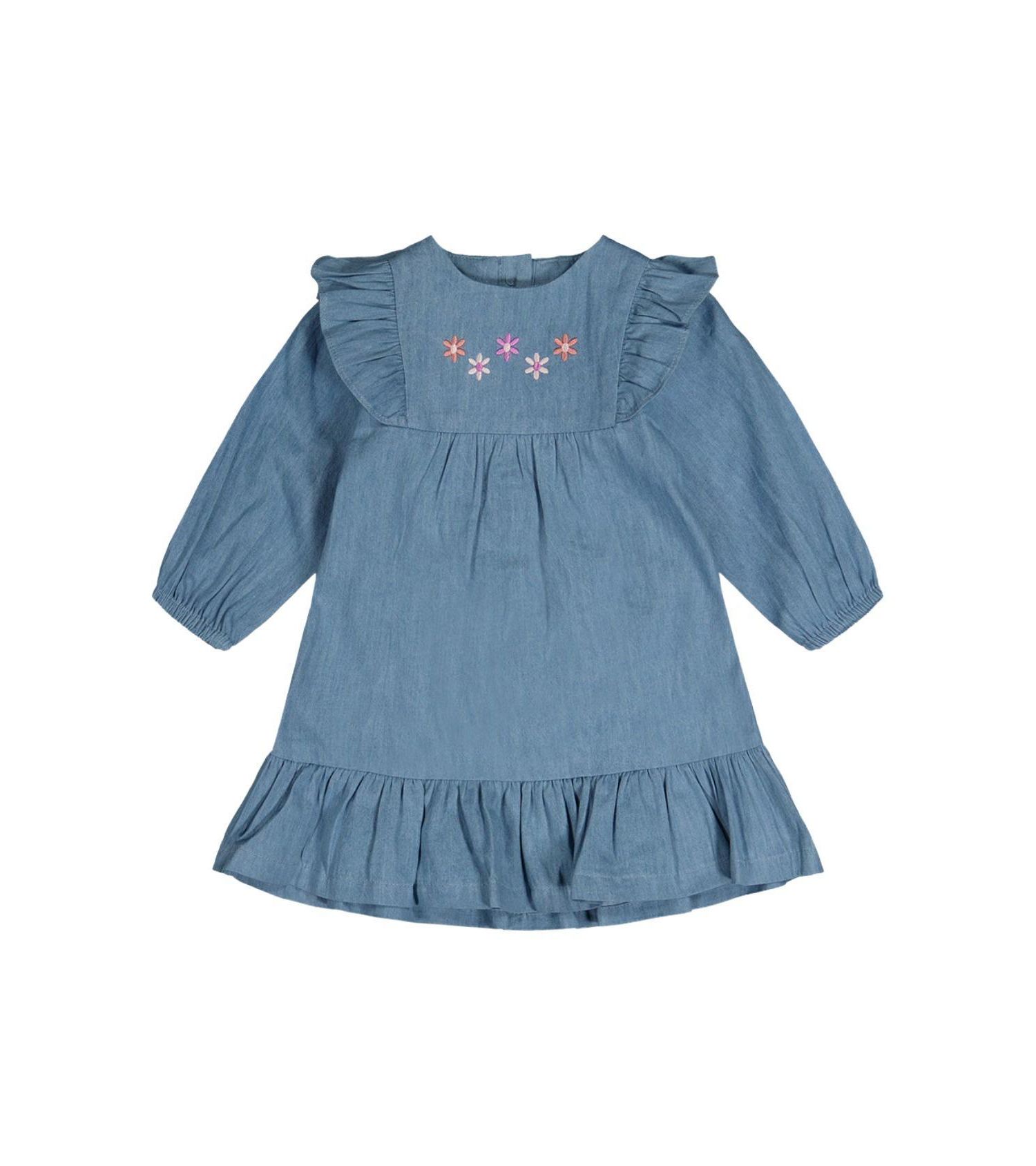 Baby Girl (3M-24M) Chambray Dress