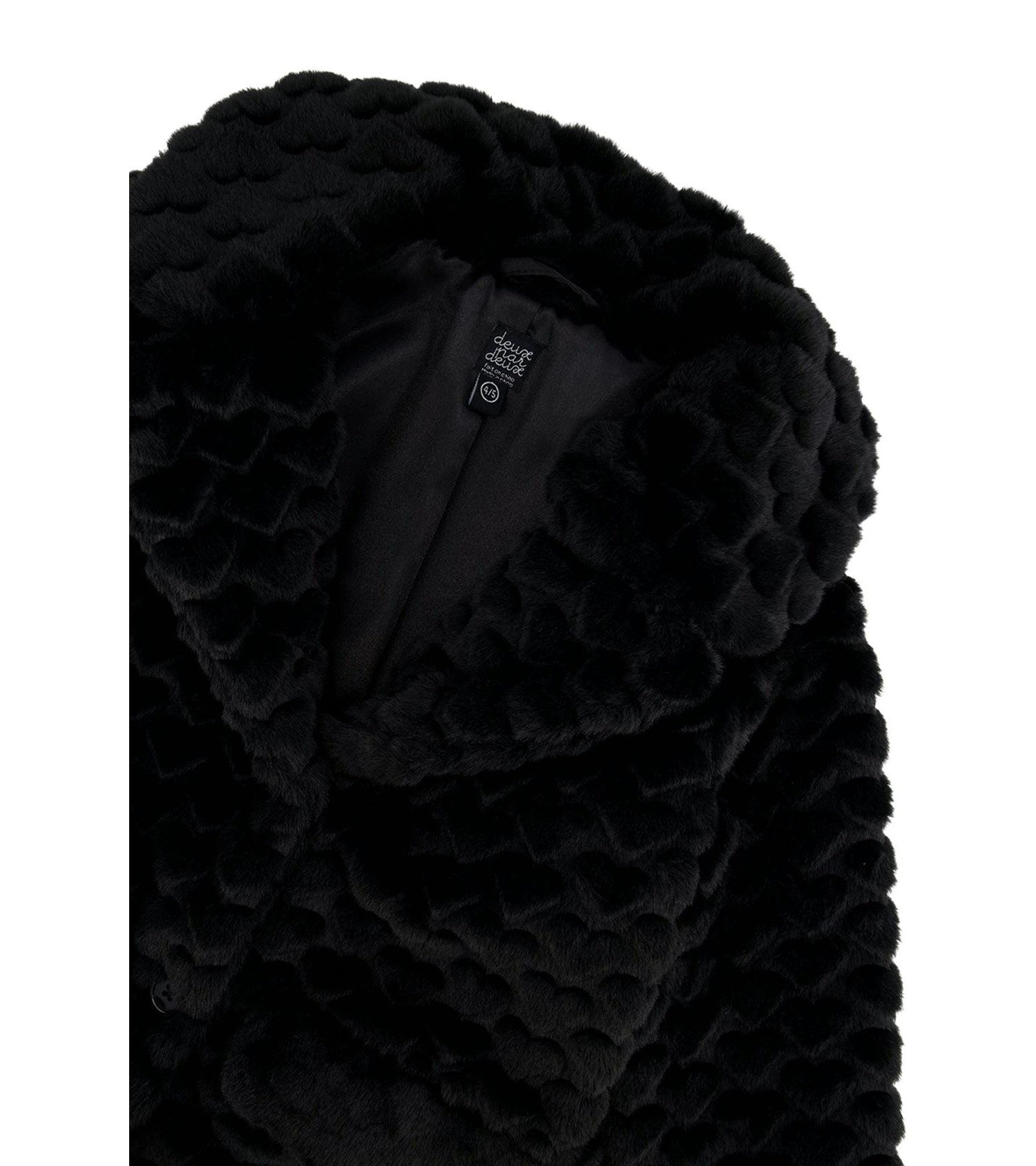 Little and Big Girl (6-14) Faux Fur Long Coat