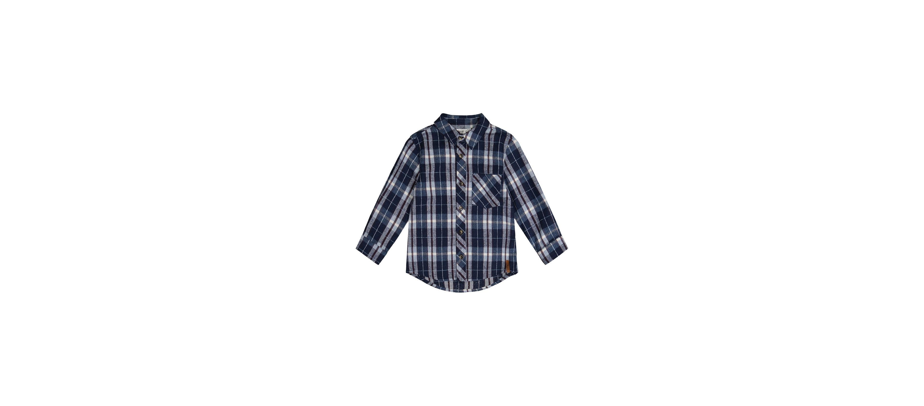 Deux par Little and Big Boy's (6-12) Flannel Shirt