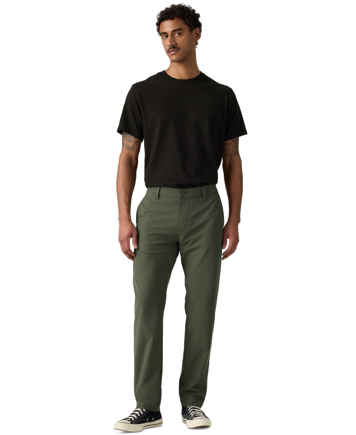 Мужские брюки Levi's XX Tech+ Standard Taper Chino, цвет: Kamababa — фото 2