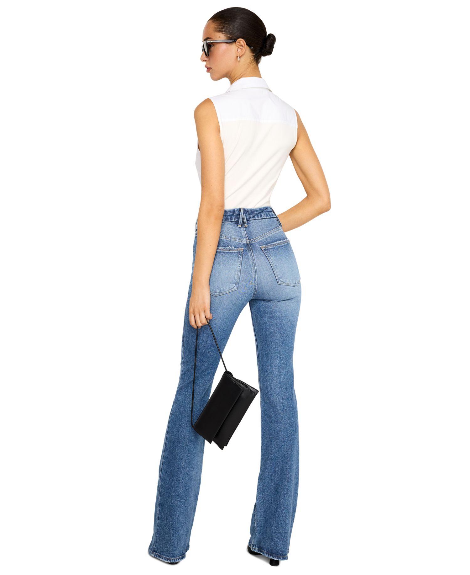 Petite High-Rise Bootcut Jeans