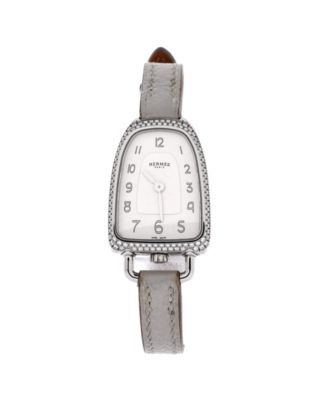 Pre-Owned HERMÉS Galop d'Hermes Quartz Watch in Stainless Steel