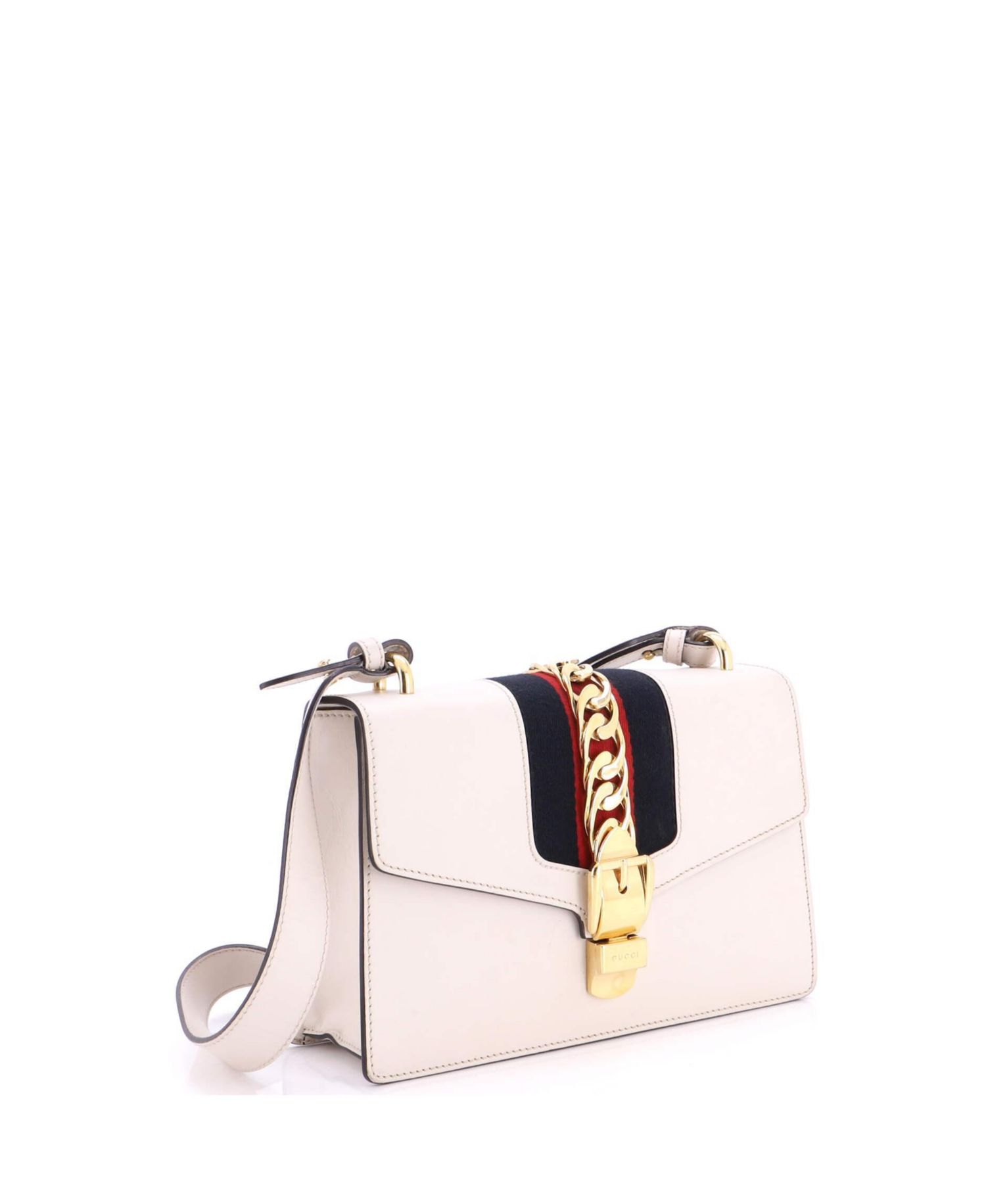 Small Sylvie Shoulder Bag Leather