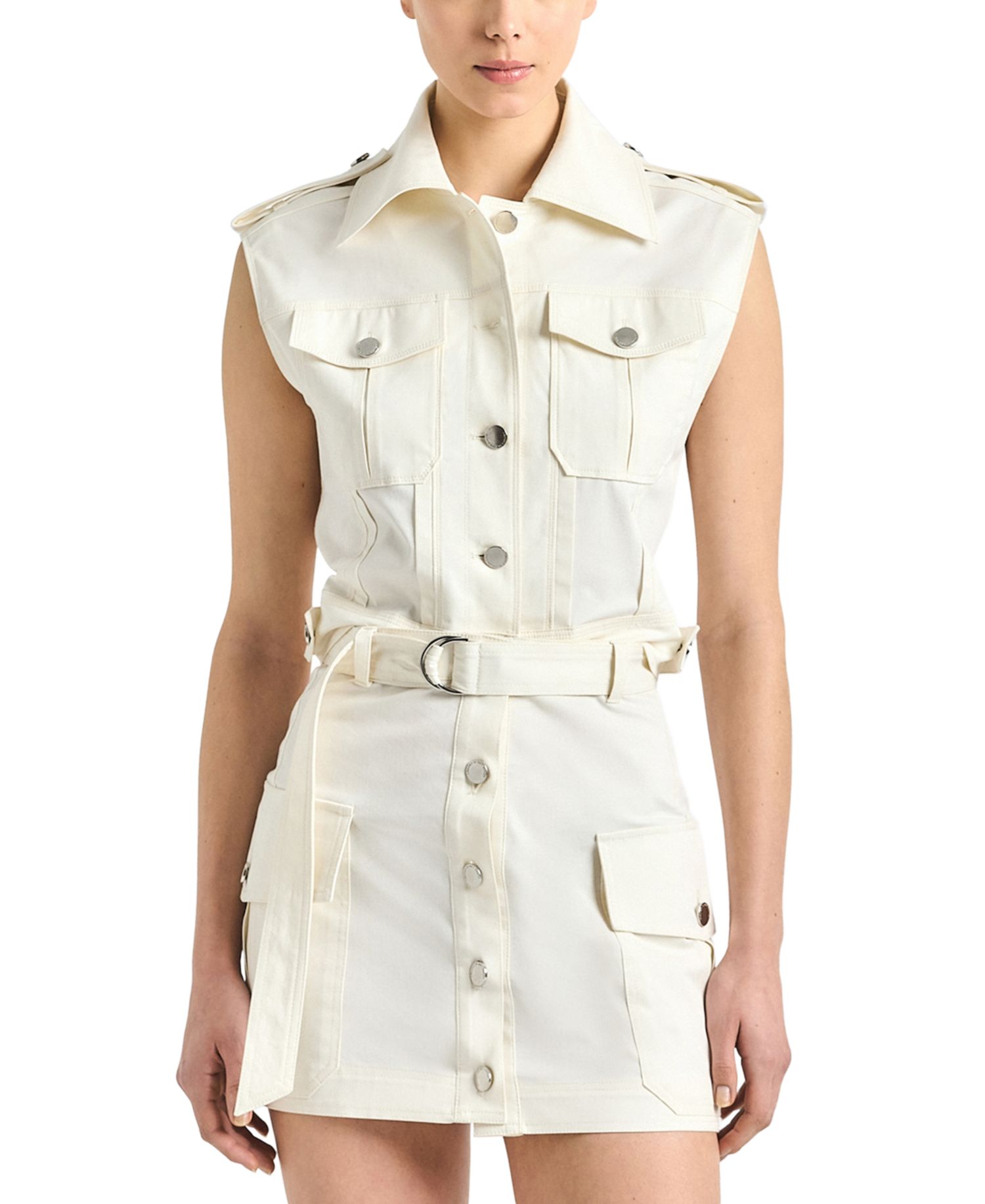 Women's Joelle Stretch Twill Utility Cargo Skirt