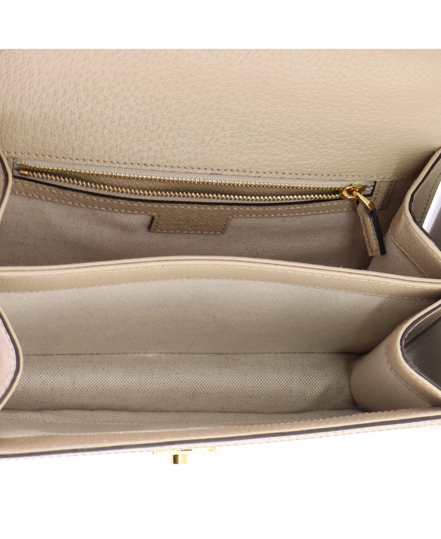 Small Ophidia Flap Top Handle Bag GG Coated Canvas