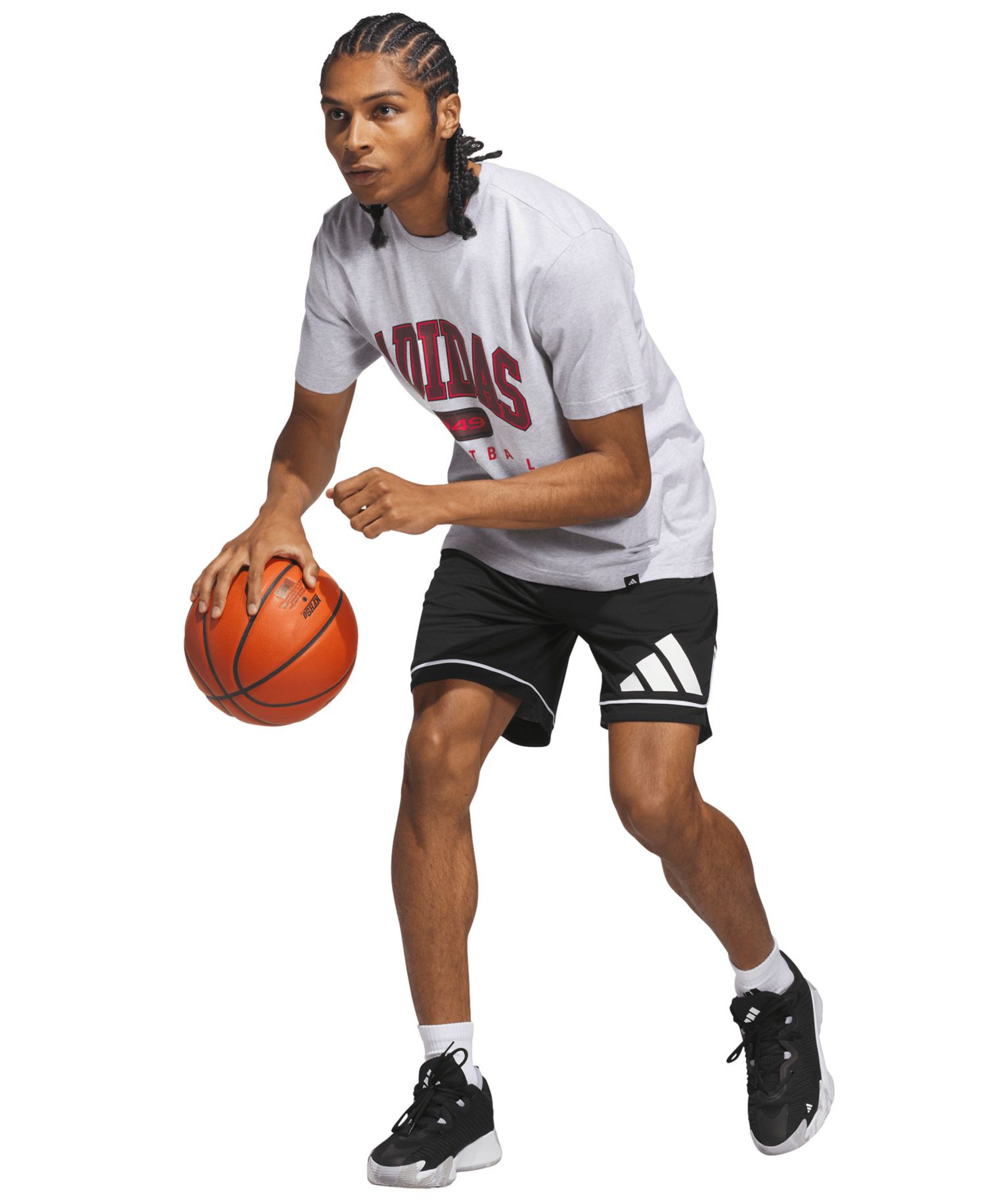 Men's Basketball Collegiate Graphic Crewneck T-Shirt