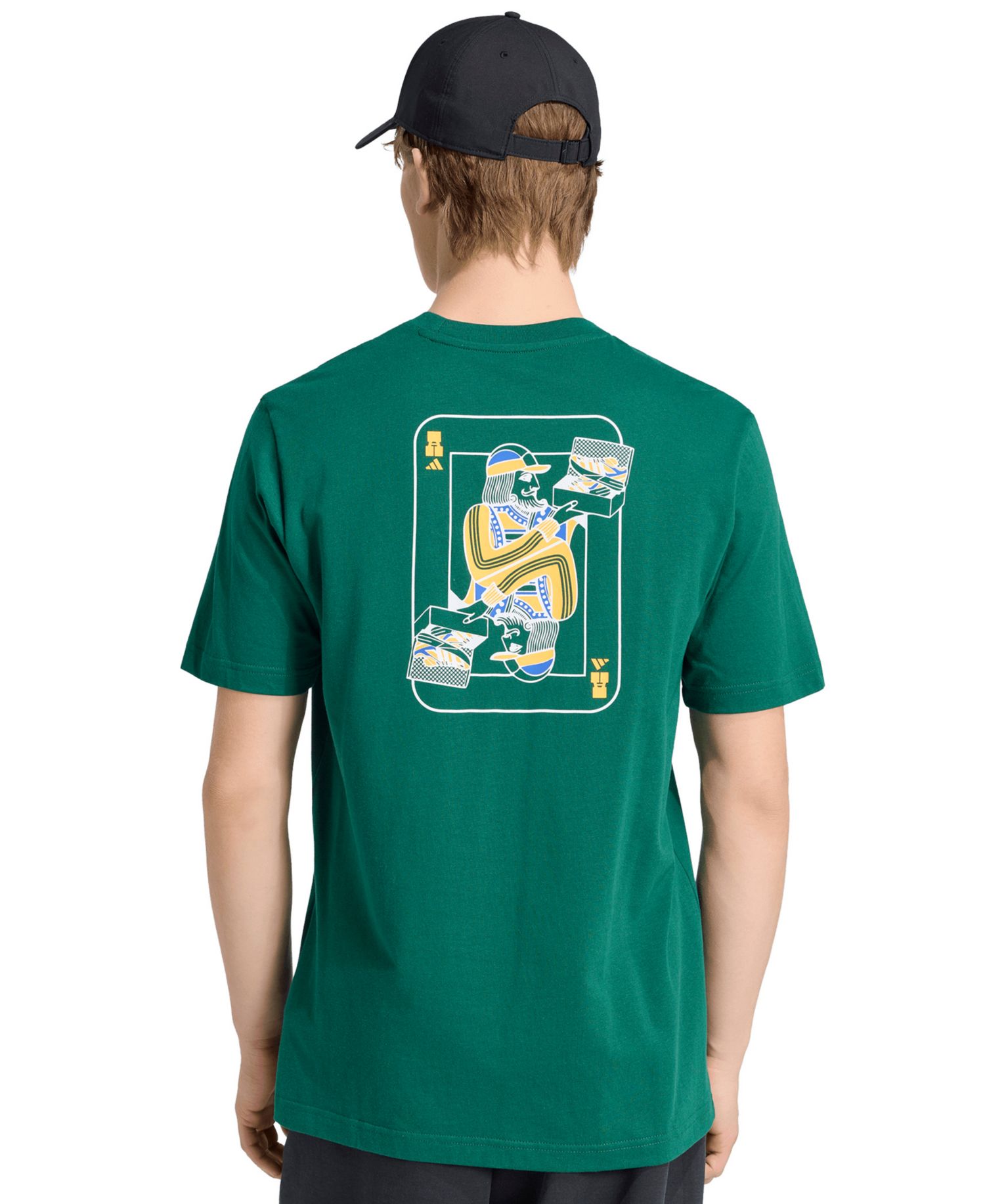 Men's Novelty Cards Graphic Crewneck T-Shirt
