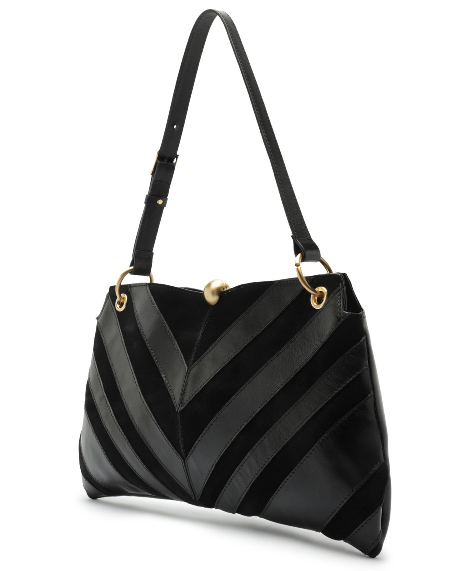 Aurora Medium Leather Shoulder Handbag