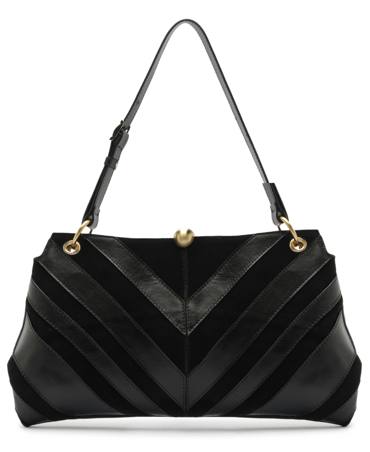 Arezzo Aurora Large Leather Shoulder Handbag